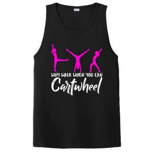 Gymnast Why Walk When You Can Cartwheel Gift PosiCharge Competitor Tank