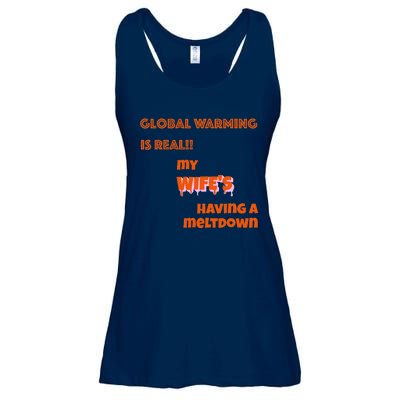 Global Warming Wife's Meltdown Ladies Essential Flowy Tank