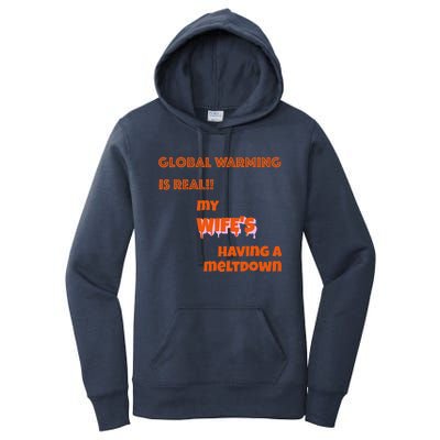 Global Warming Wife's Meltdown Women's Pullover Hoodie