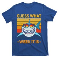 Guess What Week It Is Funny Shark Vintage T-Shirt