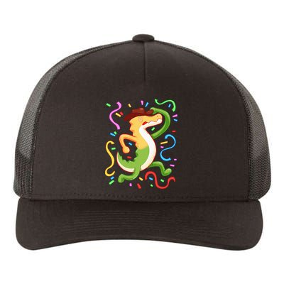 Gummigoo Wait What Digital Circus Fan Yupoong Adult 5-Panel Trucker Hat