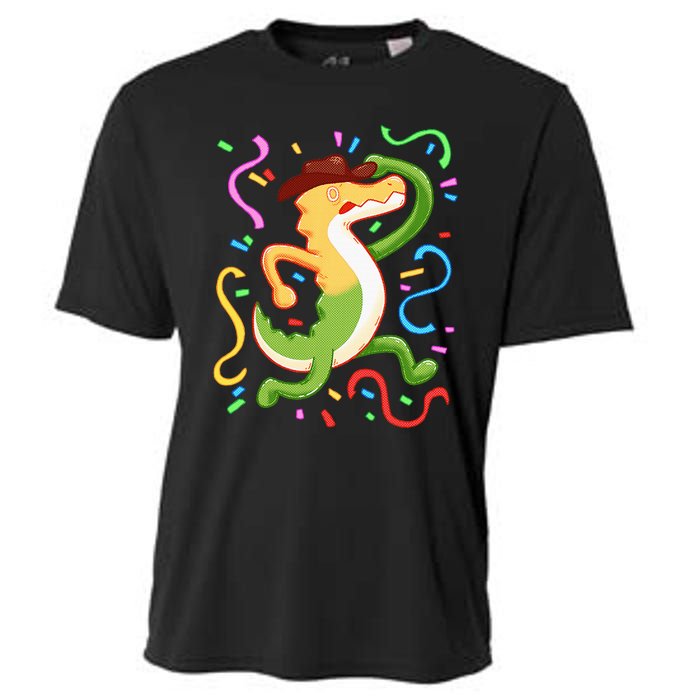 Gummigoo Wait What Digital Circus Fan Cooling Performance Crew T-Shirt