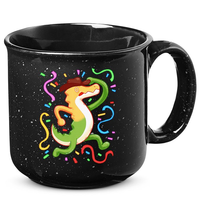 Gummigoo Wait What Digital Circus Fan 15oz Campfire Ceramic Mug