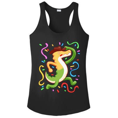 Gummigoo Wait What Digital Circus Fan Ladies PosiCharge Competitor Racerback Tank