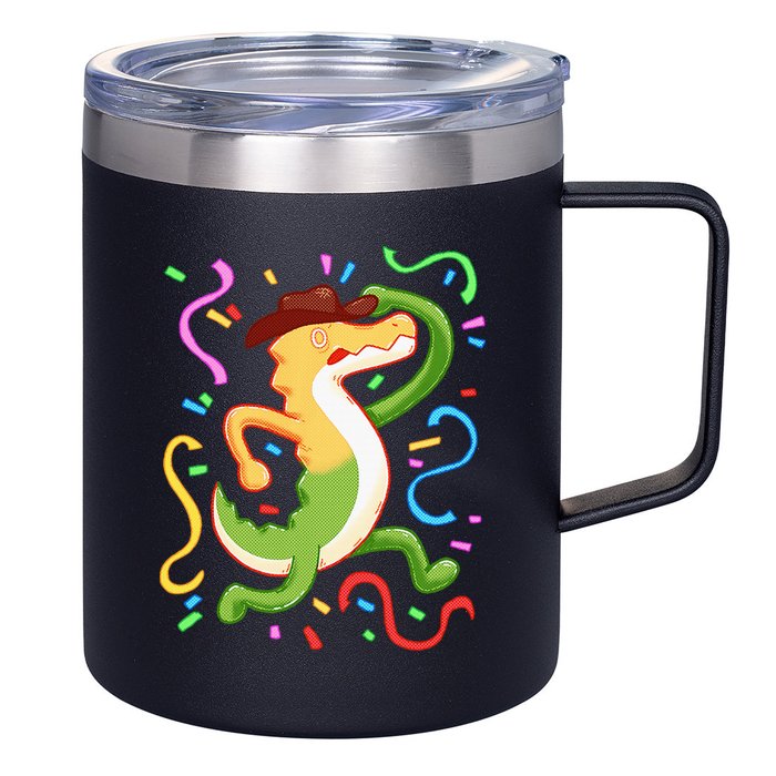 Gummigoo Wait What Digital Circus Fan 12oz Stainless Steel Coffee Mug