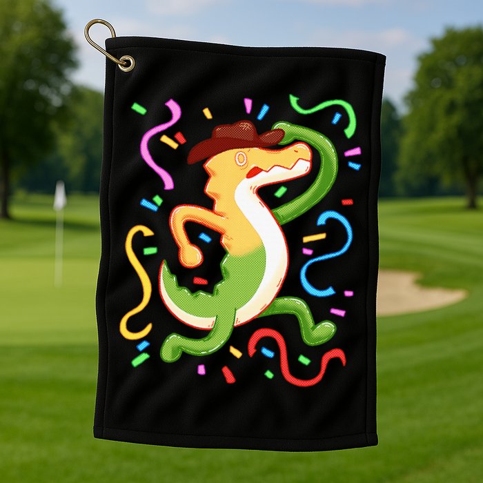 Gummigoo Wait What Digital Circus Fan Golf Towel