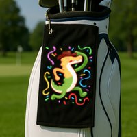 Gummigoo Wait What Digital Circus Fan Golf Towel