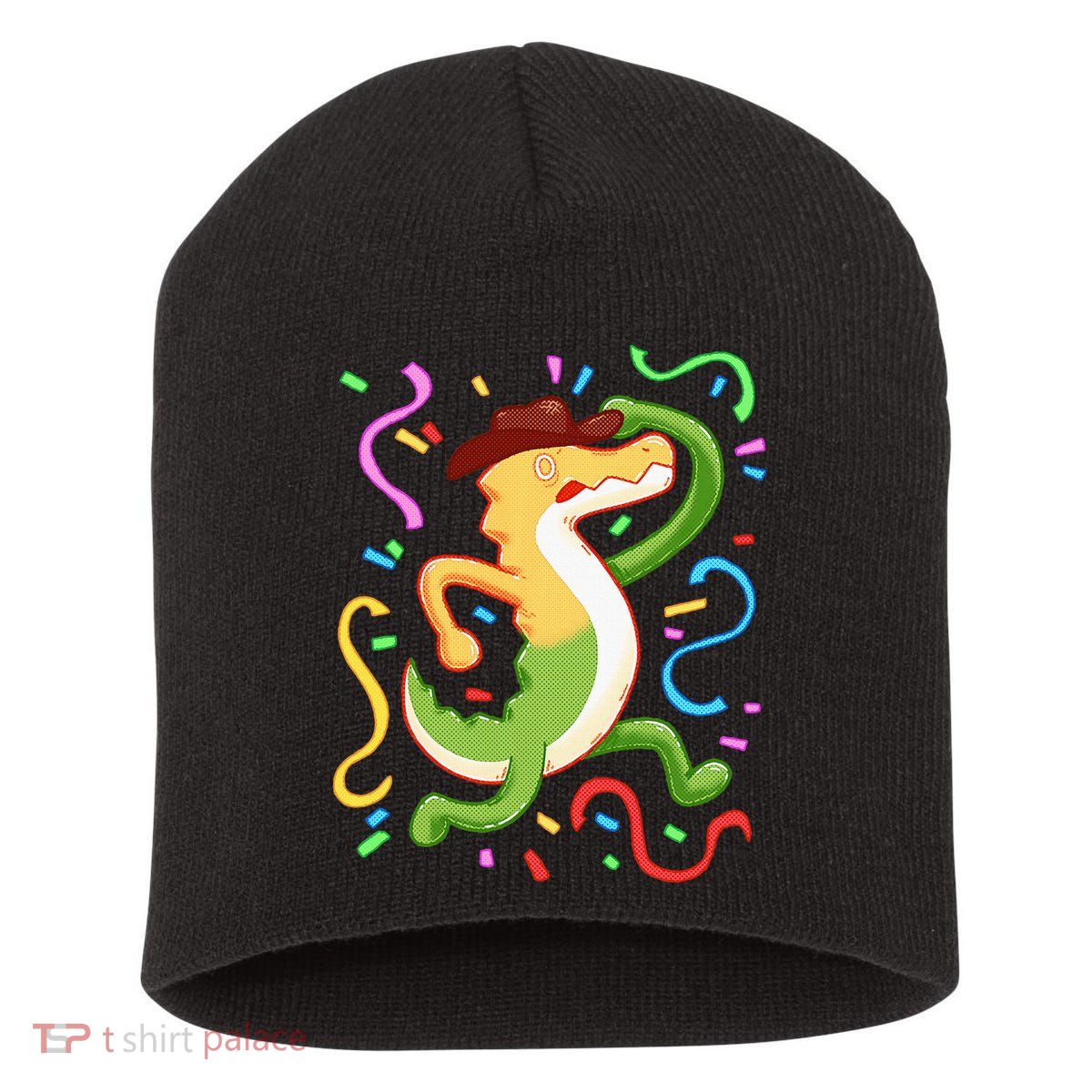 Gummigoo Wait What Digital Circus Fan Short Acrylic Beanie