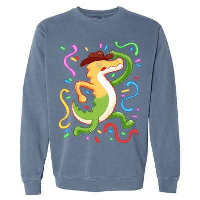 Gummigoo Wait What Digital Circus Fan Garment-Dyed Sweatshirt