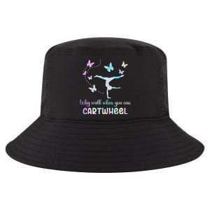 Gymnastic Why Walk When You Can Cartwheel Gymnast Women Girl Cool Comfort Performance Bucket Hat