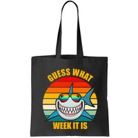 Guess What Week It Is Retro Shark Week Bag
