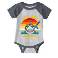 Guess What Week It Is Retro Shark Week Infant Baby Jersey Bodysuit