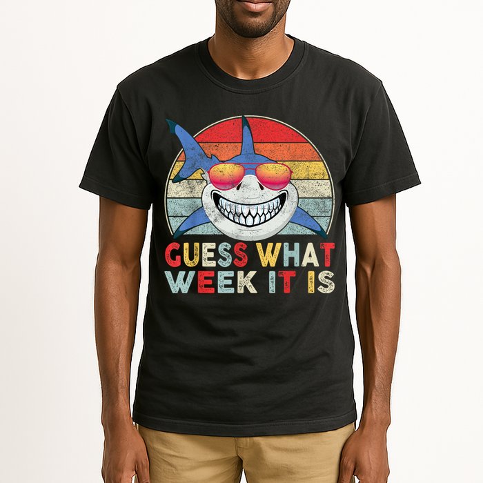 Guess What Week It Is Funny Shark Tall T-Shirt