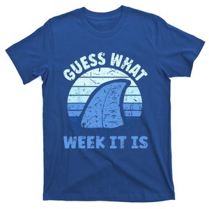 Guess What Week It Is Funny Shark Gifts T-Shirt