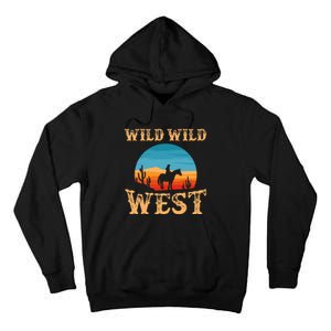 Great Wild Wild West Cowboy Design Western Country Fan Tall Hoodie