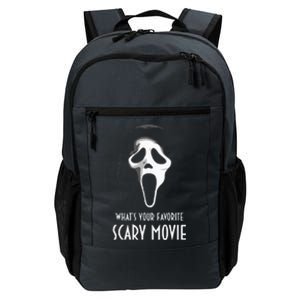 Ghostface Whats Your Favorite Scary Movie Halloween Daily Commute Backpack