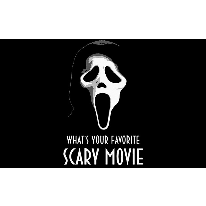 Ghostface Whats Your Favorite Scary Movie Halloween Bumper Sticker