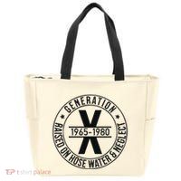 Generation X 1965 1980 Raised On Hose Water And Neglect Zip Tote Bag