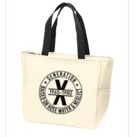 Generation X 1965 1980 Raised On Hose Water And Neglect Zip Tote Bag