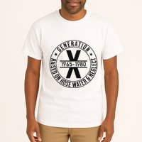 Generation X 1965 1980 Raised On Hose Water And Neglect Tall T-Shirt