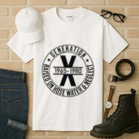 Generation X 1965 1980 Raised On Hose Water And Neglect Tall T-Shirt