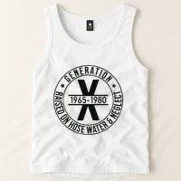 Generation X 1965 1980 Raised On Hose Water And Neglect Tank Top