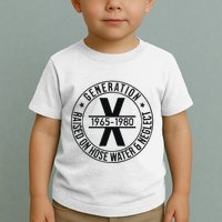 Generation X 1965 1980 Raised On Hose Water And Neglect Toddler T-Shirt