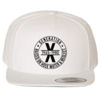 Generation X 1965 1980 Raised On Hose Water And Neglect Wool Snapback Cap