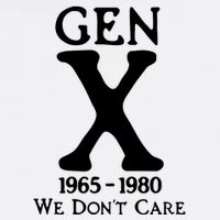Gen X 1965 1980 We DonT Care Cooling Performance Crew T-Shirt