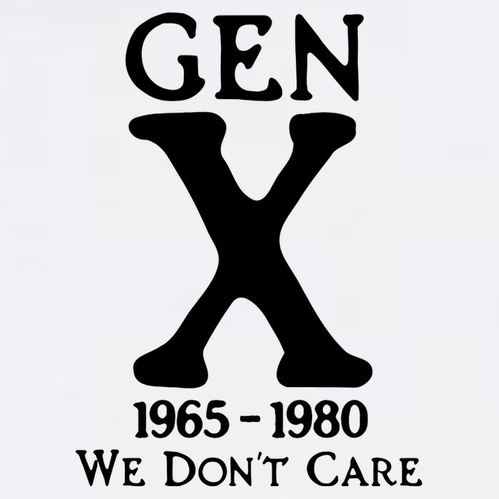 Gen X 1965 1980 We DonT Care Cooling Performance Crew T-Shirt