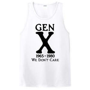 Gen X 1965 1980 We DonT Care PosiCharge Competitor Tank