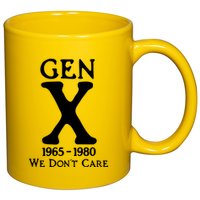 Gen X 1965 1980 We DonT Care 11oz C Handle Ceramic Mug