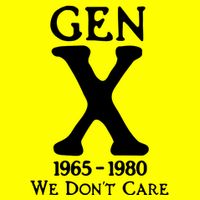 Gen X 1965 1980 We DonT Care 11oz C Handle Ceramic Mug