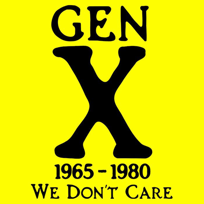 Gen X 1965 1980 We DonT Care 11oz C Handle Ceramic Mug