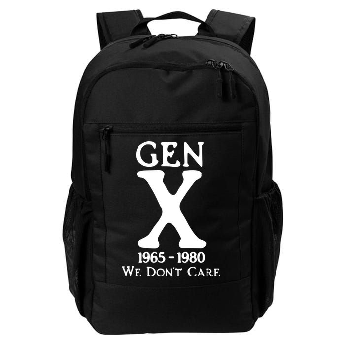 Gen X 1965 1980 We DonT Care Backpack