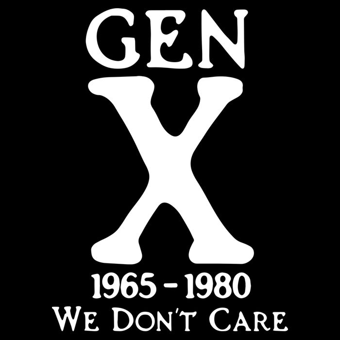 Gen X 1965 1980 We DonT Care 16 in Basic Backpack