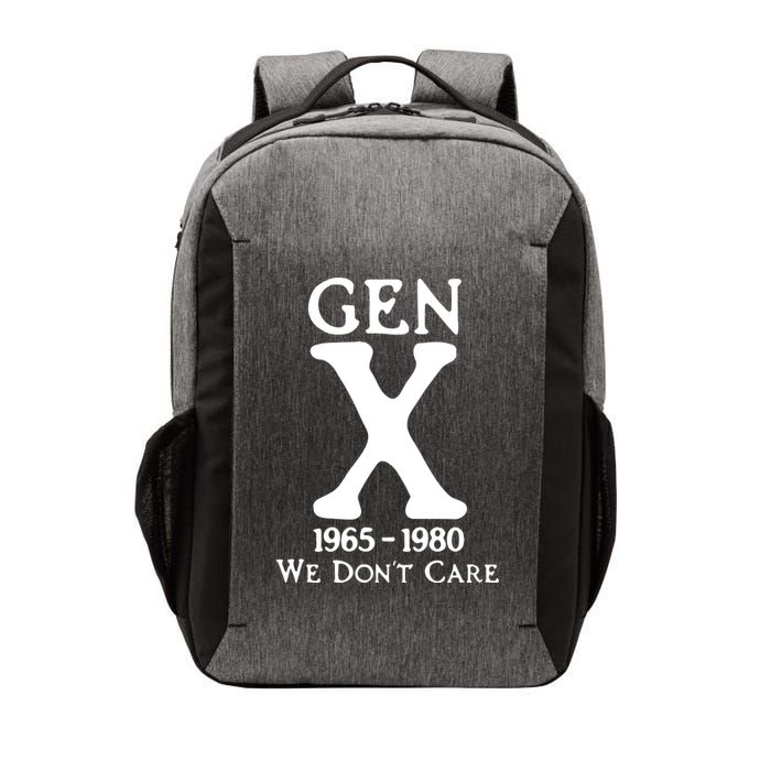 Gen X 1965 1980 We DonT Care Vector Backpack