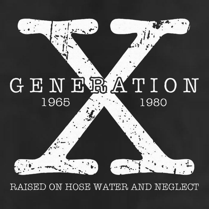 Generation X 1965 1980 Raised On Hose Water And Neglect Adult Drive Performance Visor