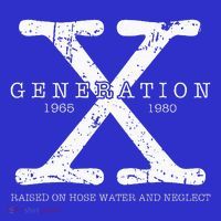 Generation X 1965 1980 Raised On Hose Water And Neglect 16 in Basic Backpack