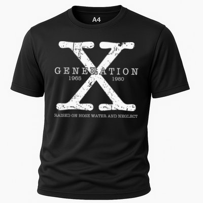 Generation X 1965 1980 Raised On Hose Water And Neglect Performance Shirt