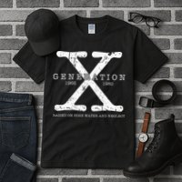 Generation X 1965 1980 Raised On Hose Water And Neglect Tall T-Shirt