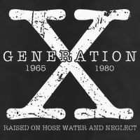 Generation X 1965 1980 Raised On Hose Water And Neglect 25L Jumbo Tote