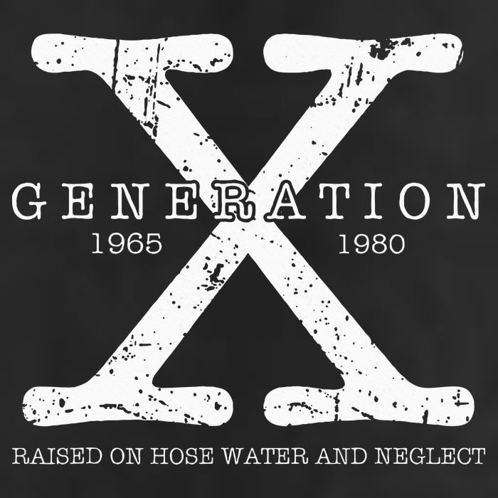 Generation X 1965 1980 Raised On Hose Water And Neglect 25L Jumbo Tote