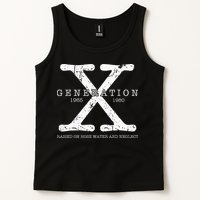 Generation X 1965 1980 Raised On Hose Water And Neglect Tank Top