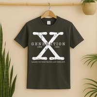 Generation X 1965 1980 Raised On Hose Water And Neglect T-Shirt