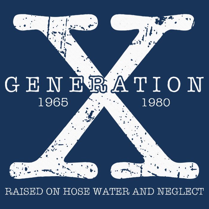 Generation X 1965 1980 Raised On Hose Water And Neglect Infant Baby Jersey Bodysuit