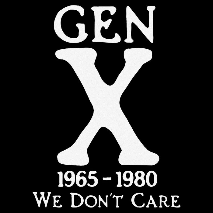 Gen X 1965 1980 We Dont Care Gift Visor