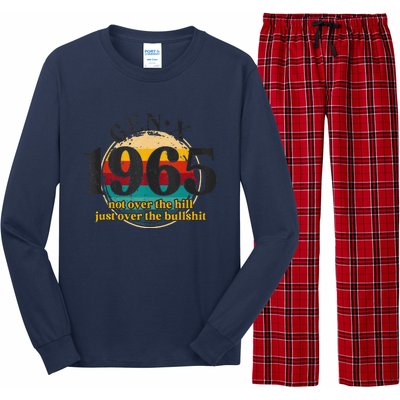 Gen X 1965 Generation X Not Over The Hill Long Sleeve Pajama Set