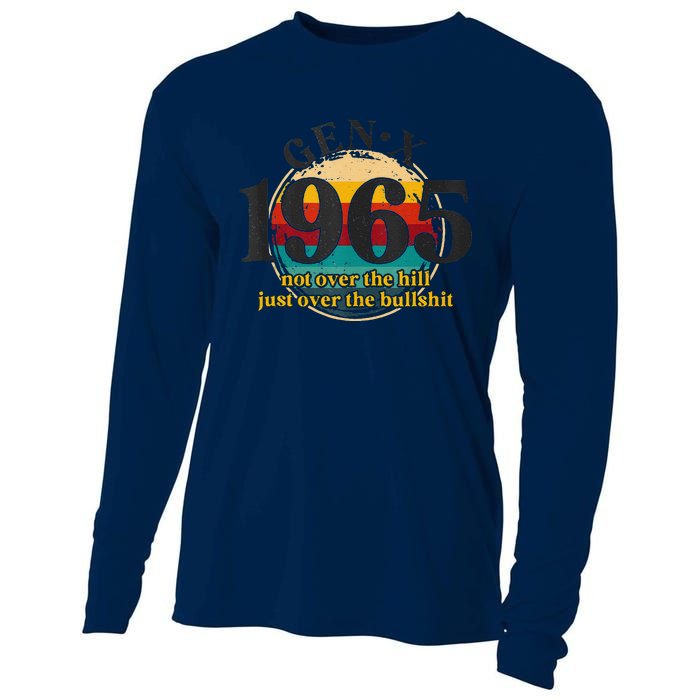 Gen X 1965 Generation X Not Over The Hill Cooling Performance Long Sleeve Crew