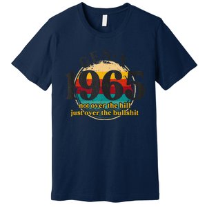 Gen X 1965 Generation X Not Over The Hill Premium T-Shirt